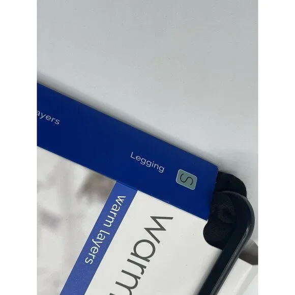 Cuddl Duds Womens Black Warm & Essentials Everyday Comfort Leggings Size Small - Picture 2 of 4